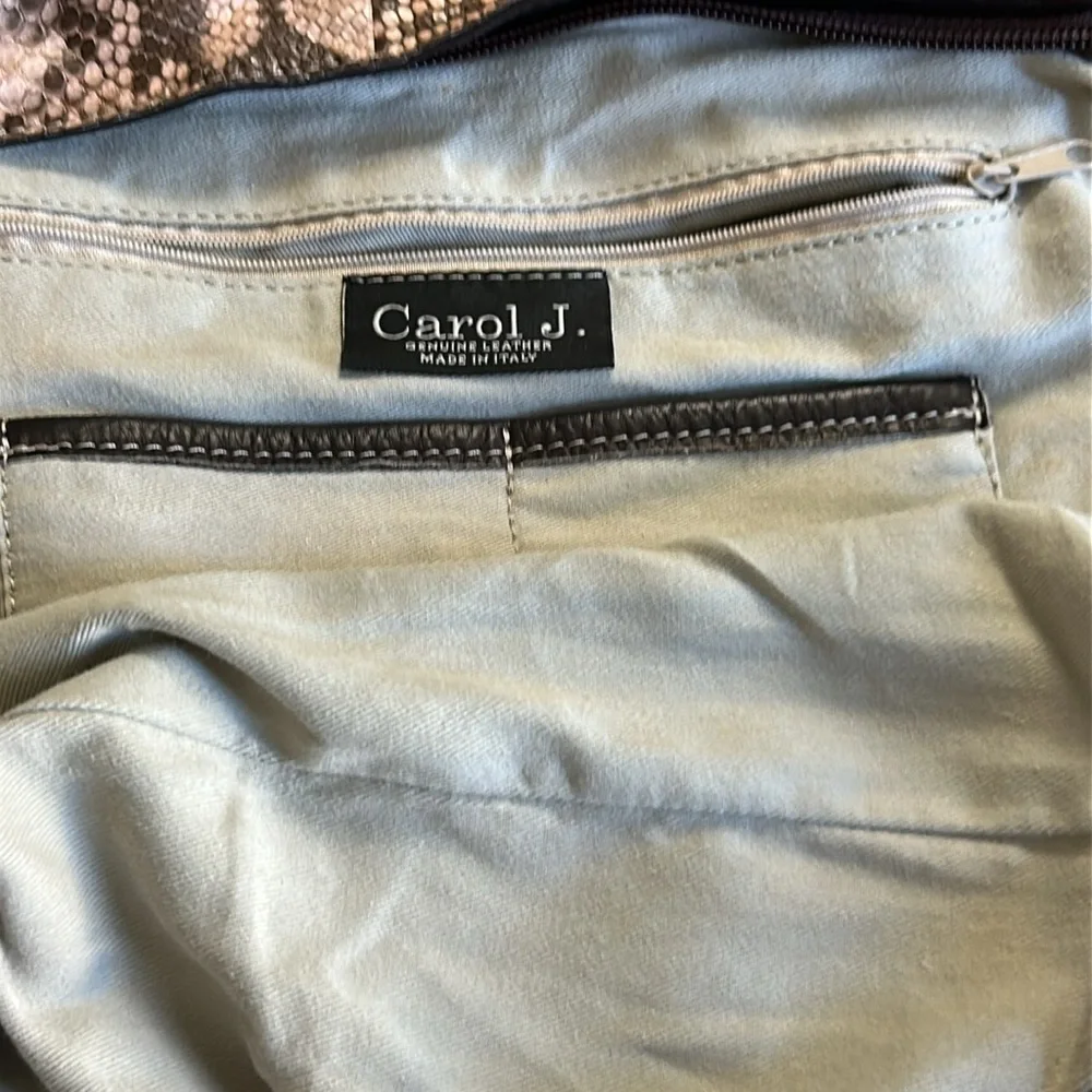 Carol J. Italy Genuine Python Leather Shoulder Bag – Gianni Notaro Collection